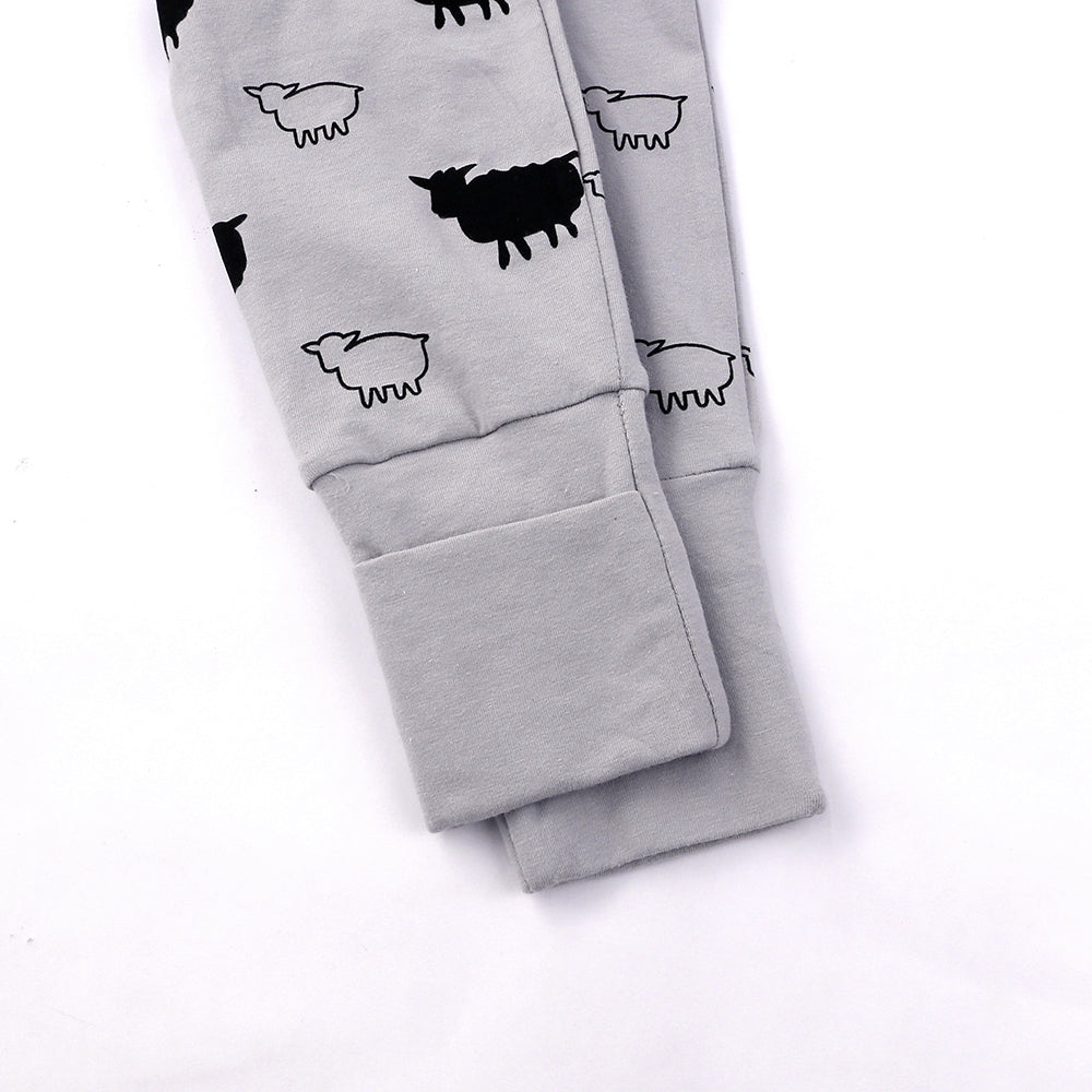 Sheep Print Sleep Suit