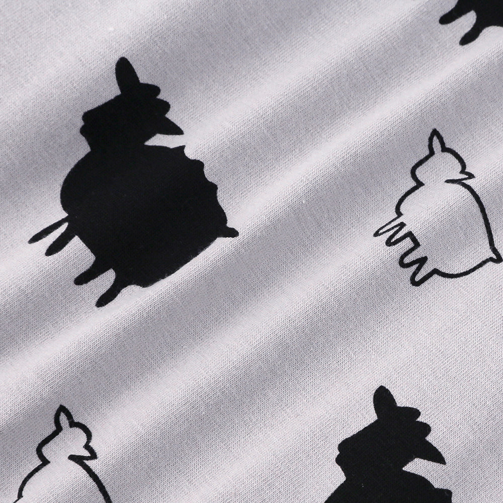 Sheep Print Sleep Suit