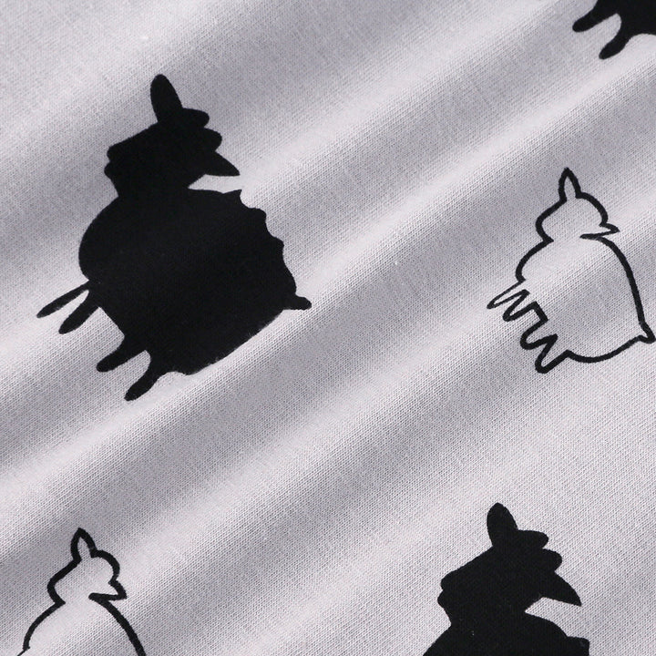 Sheep Print Sleep Suit