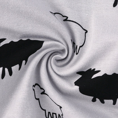 Sheep Print Sleep Suit